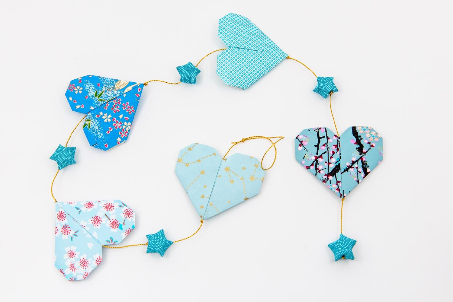 Guirlande de coeurs « Suki »