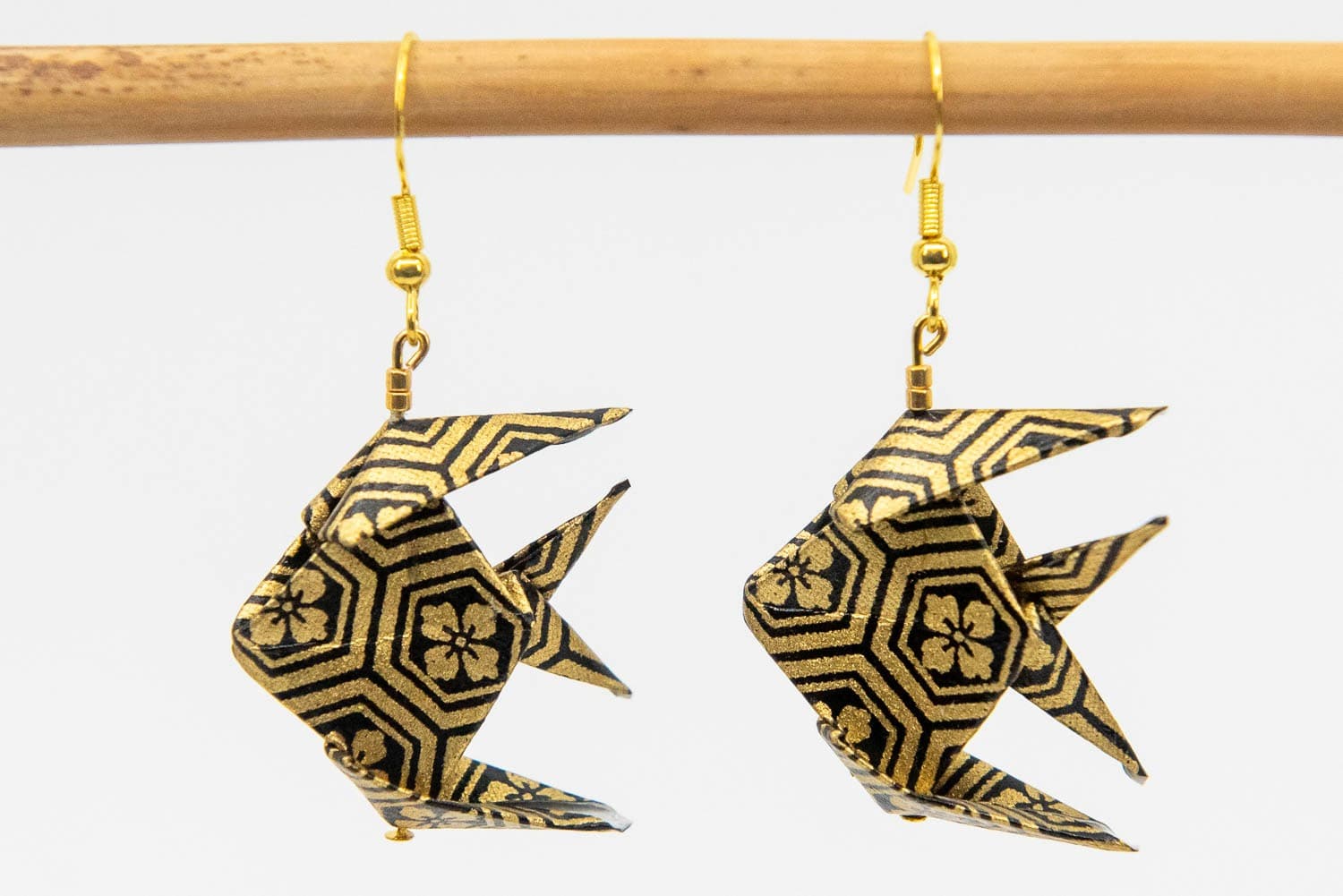 Boucles d’oreilles « lumière de Fuji »