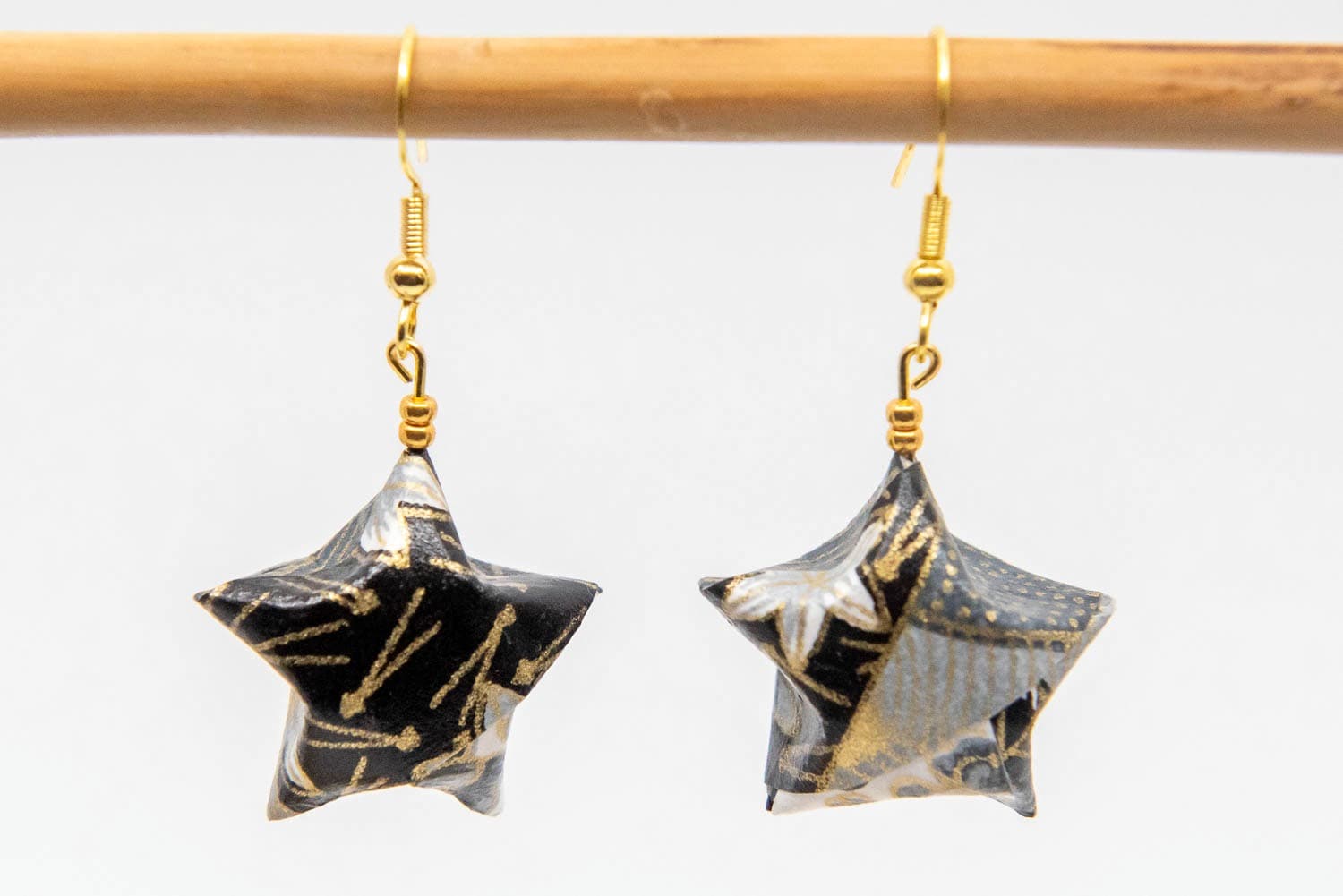 Boucles d’oreilles « nuit japonaise »