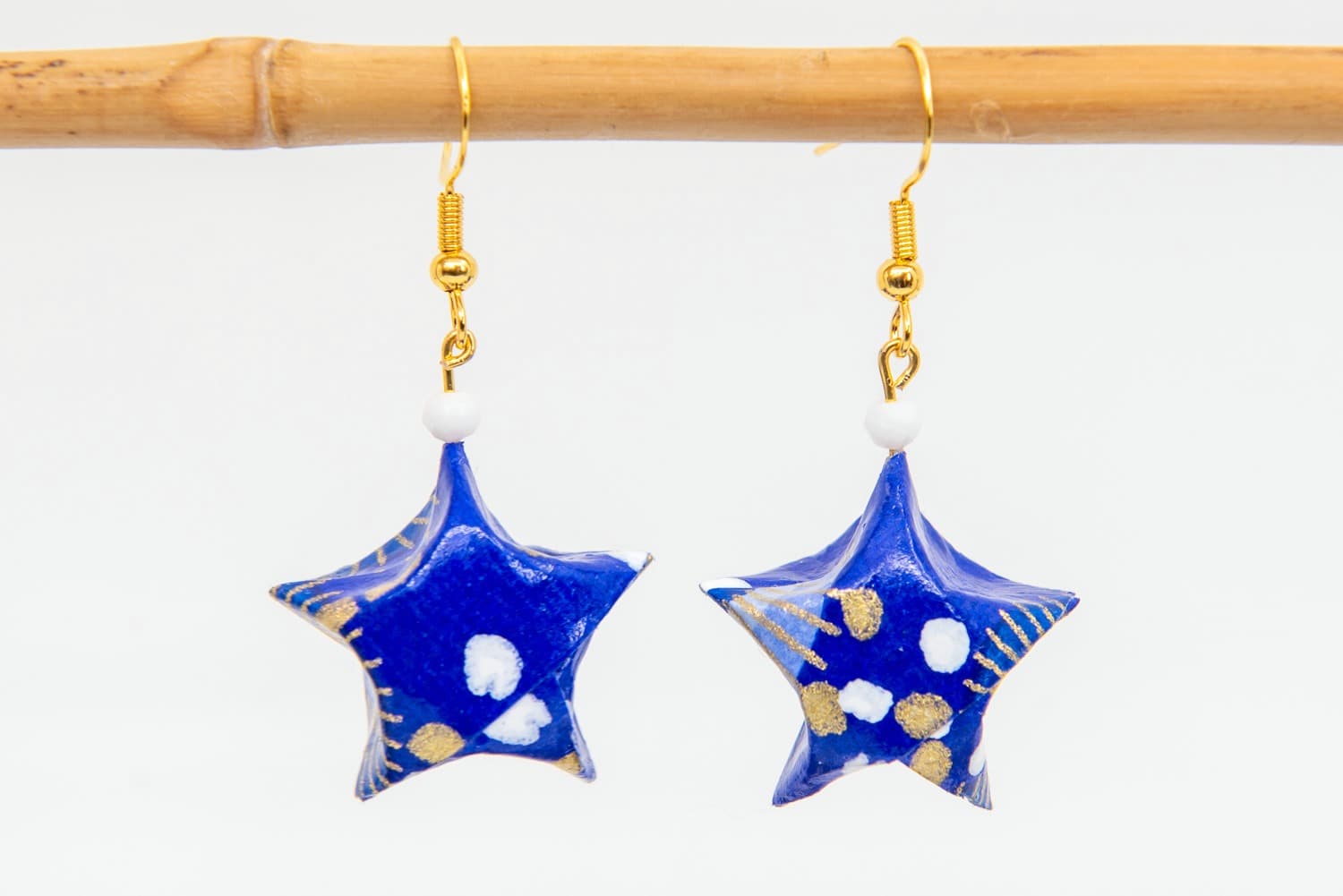 Boucles d’oreilles « l’étoile du soir »