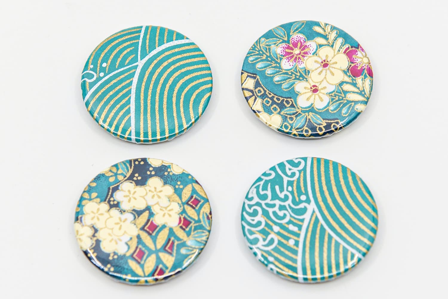 Magnets turquoises