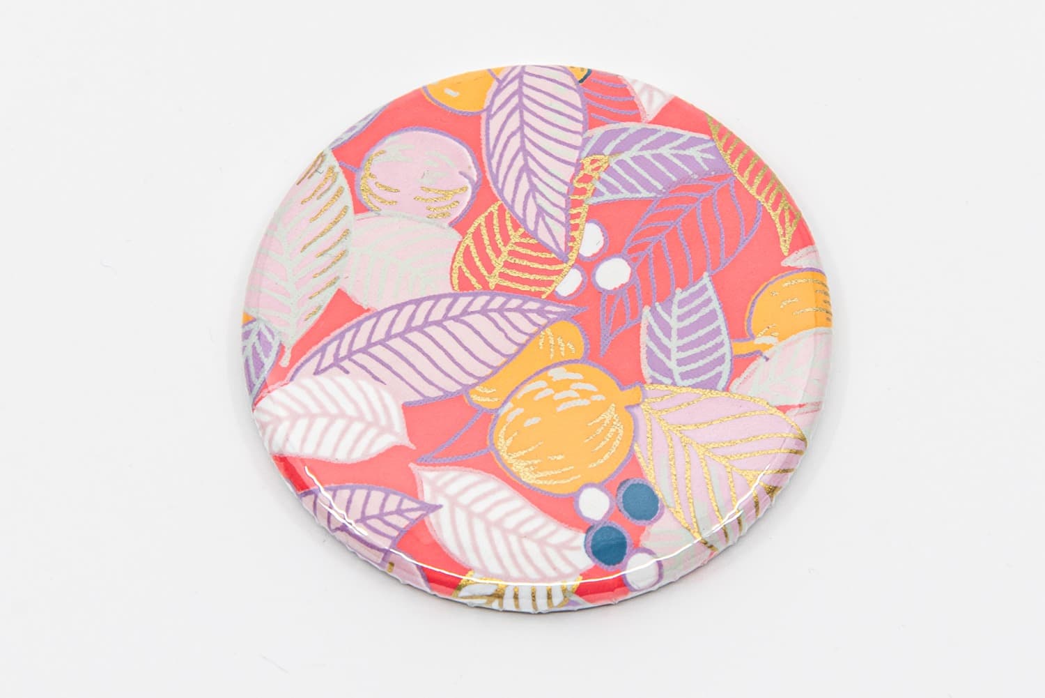 Miroir de poche «rose »