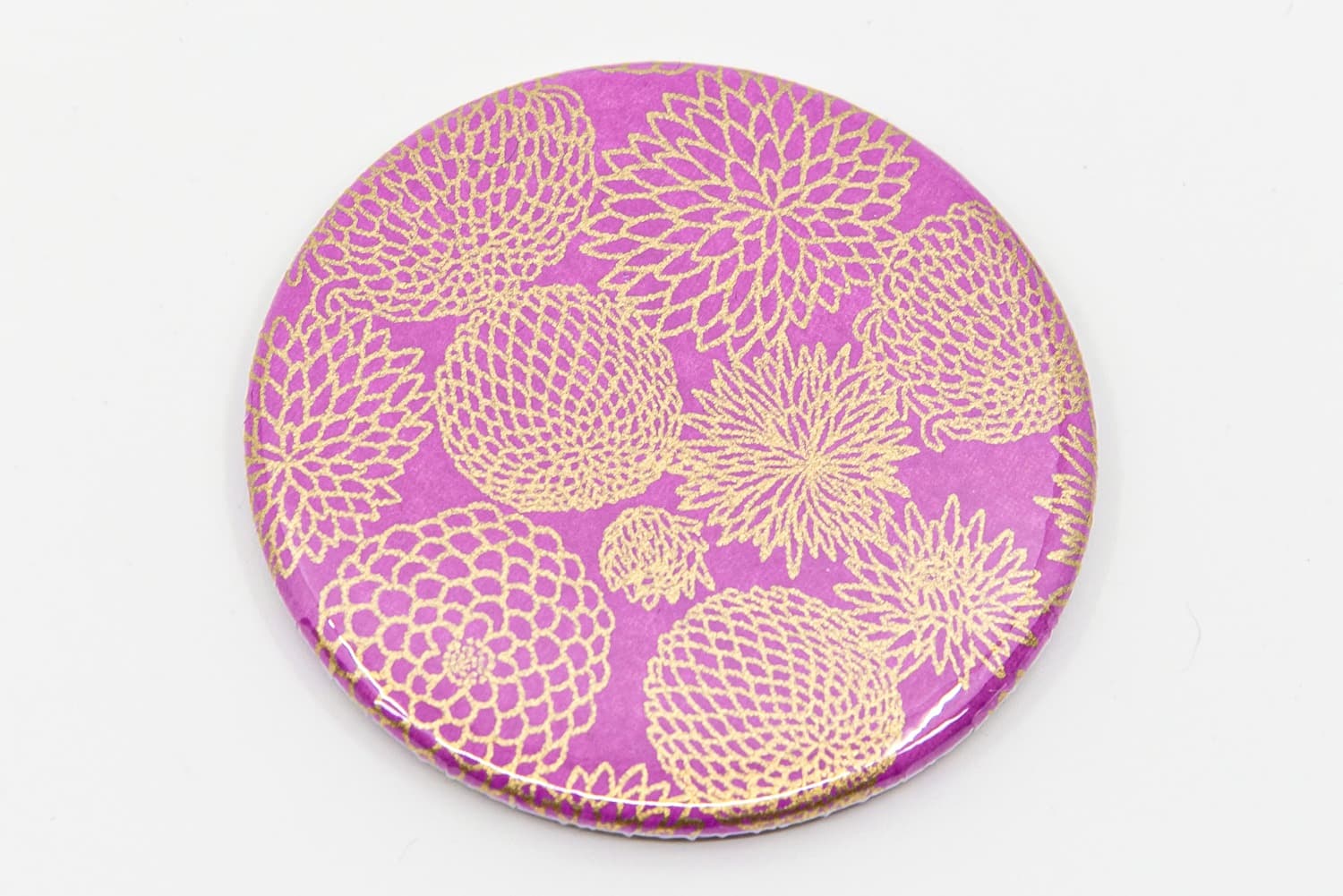 Miroir de poche  Fushia