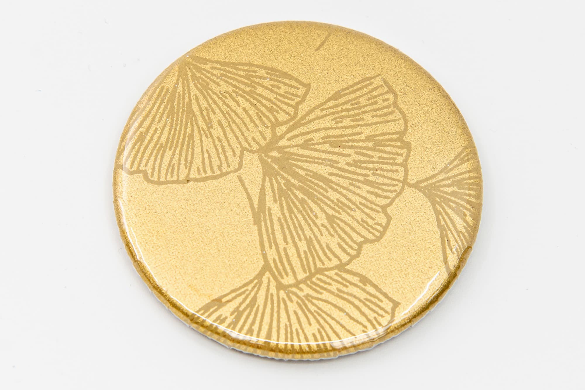 Miroir de poche « doré »
