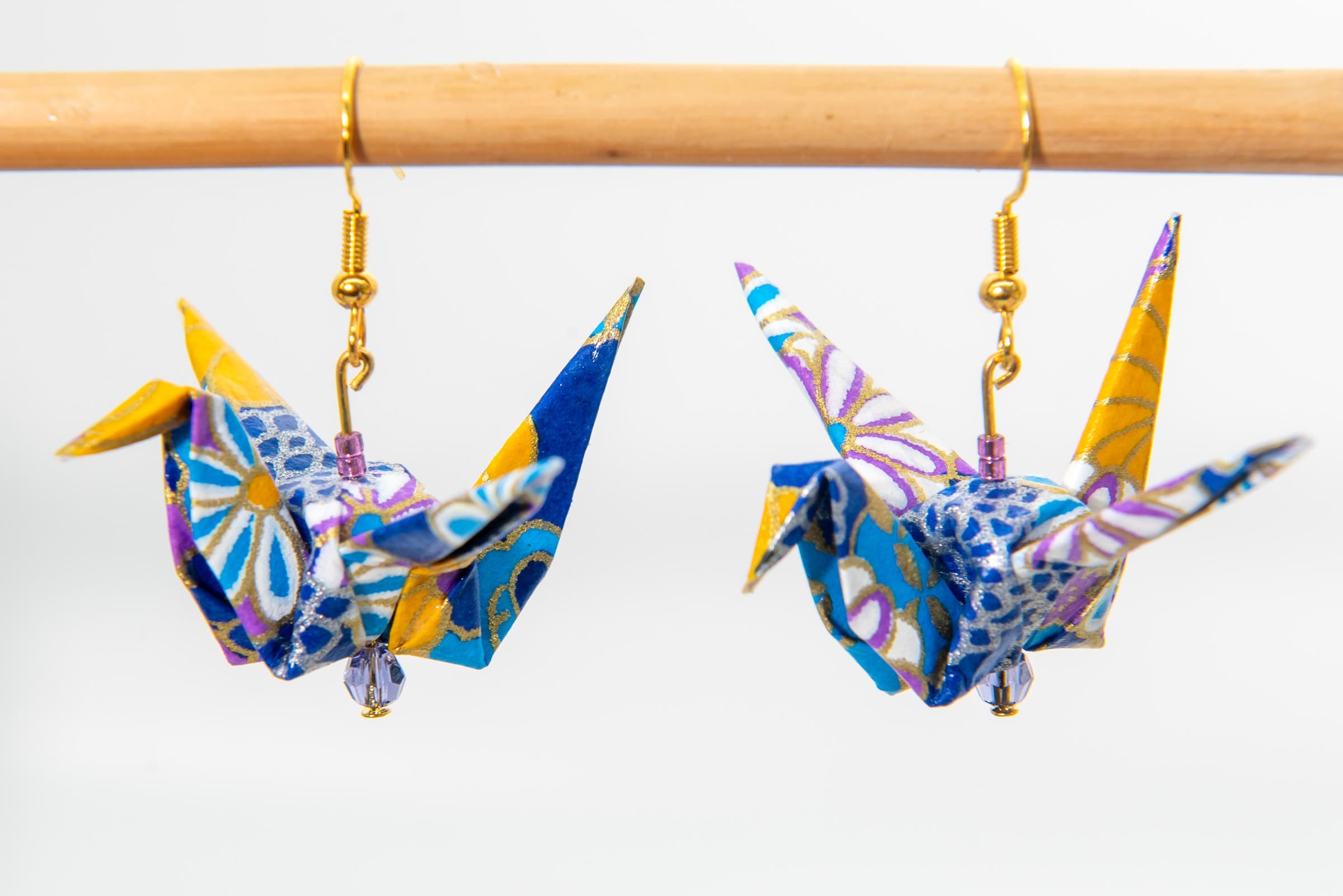 Boucles d'oreille « voyage à Nara »