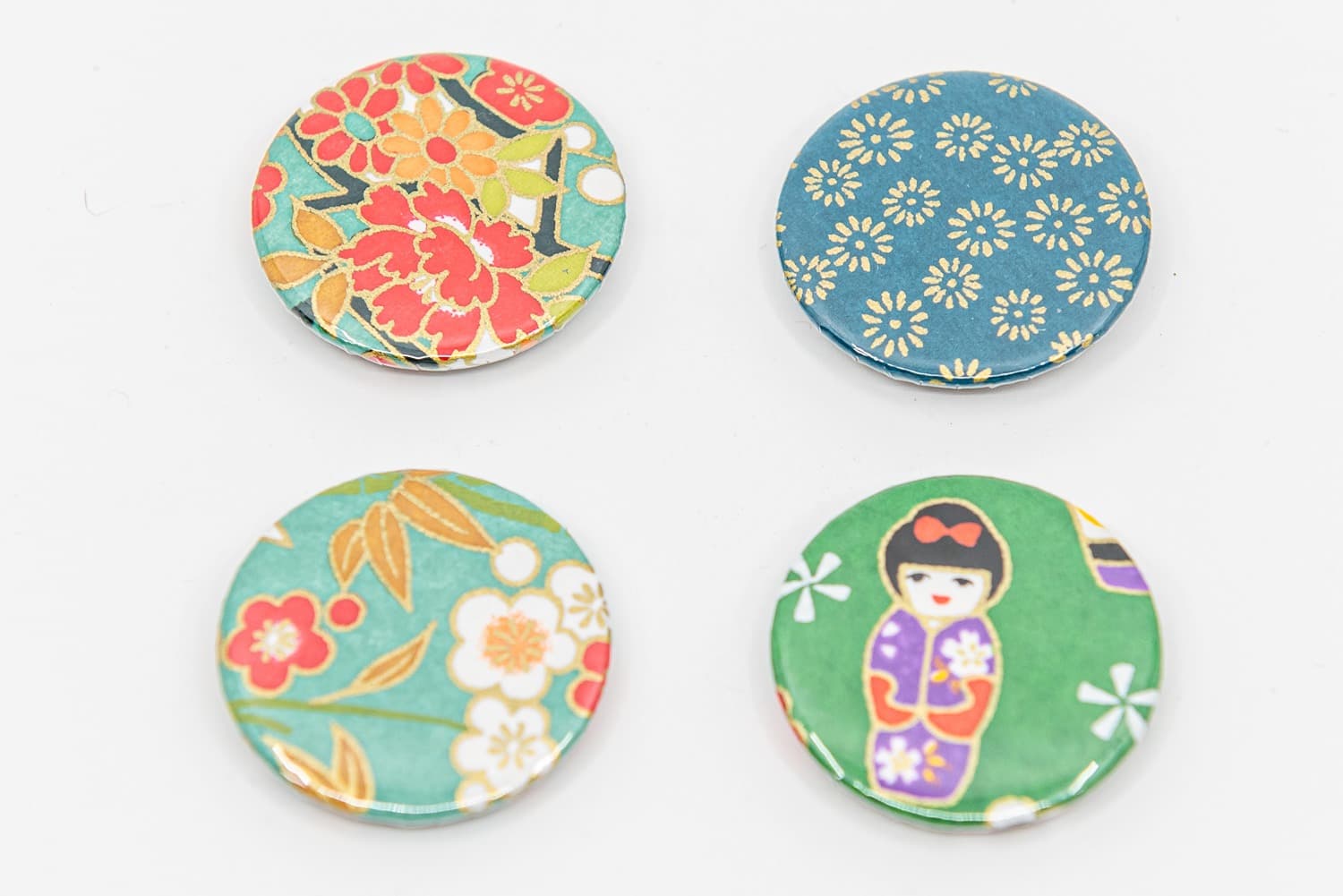 Magnets verts geisha