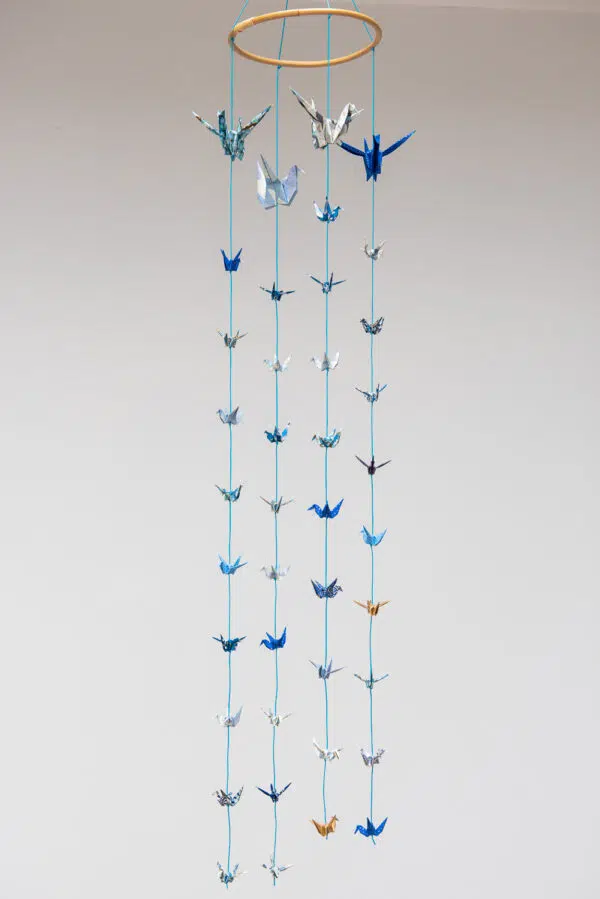 Mobile "Migration bleue" 40 grues