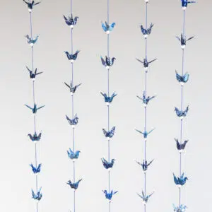 mobile décoratif "plus bleu que le bleu"