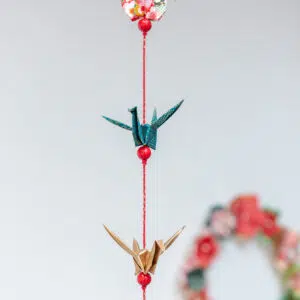 Guirlande "Verte, Rouge et Or" – Image 4