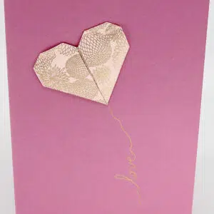 Lot de 5 cartes origami – Image 4
