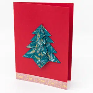 Carte Noël rouge