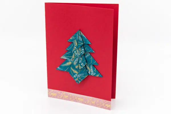 Carte Noël rouge