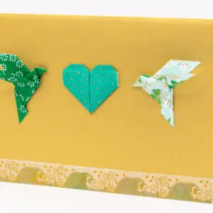 Carte amoureux vert