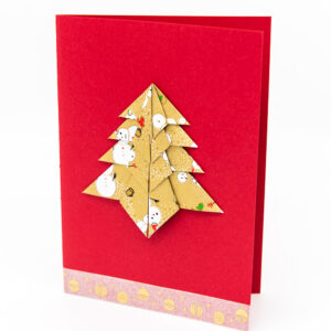 Carte noël doré