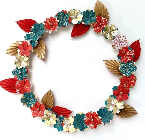 Grande couronne de Noël « Yoi otoshi wo »