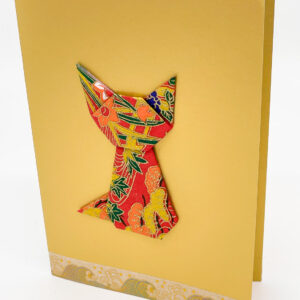 Carte chat rouge