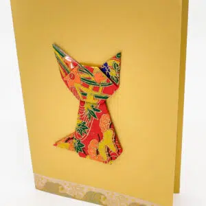 Carte chat rouge