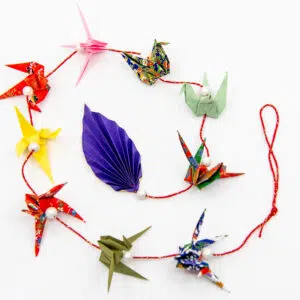 Guirlande décorative feuille