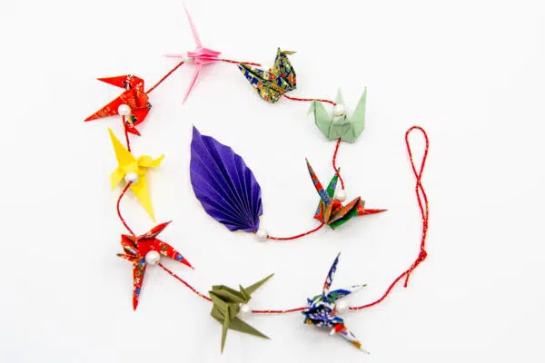 Guirlande décorative feuille