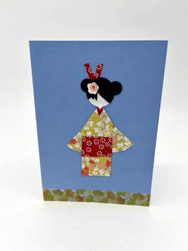 Carte geisha mordorée