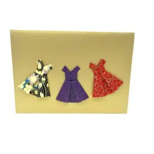 Carte les 3 petites robes