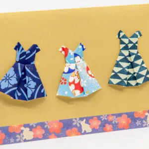 Carte de robes bleues