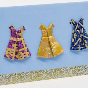 Carte postale « oh ! Les petites robes »