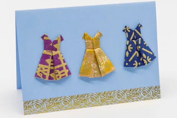 Carte postale « oh ! Les petites robes »