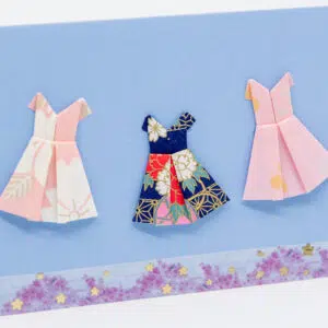 Carte postale « mes robes de soirée »