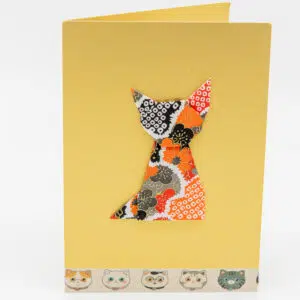 Carte chat mignon