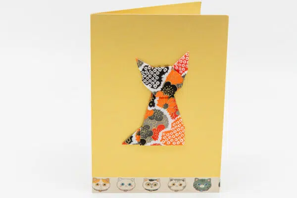Carte chat mignon