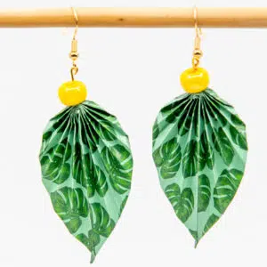 Boucles d’oreilles jungle