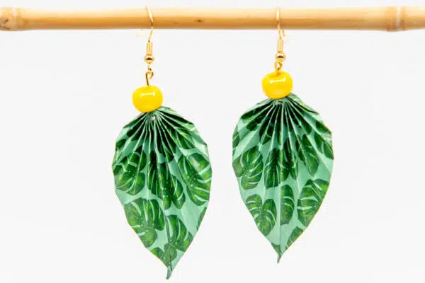 Boucles d’oreilles jungle