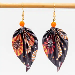 Boucles d’oreilles feuilles 🍁
