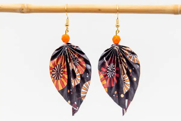 Boucles d’oreilles feuilles 🍁