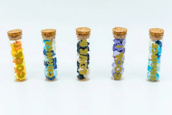 Lot de 5 fioles