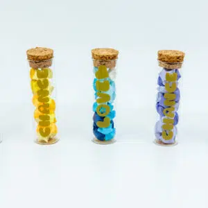 Lot de 5 fioles