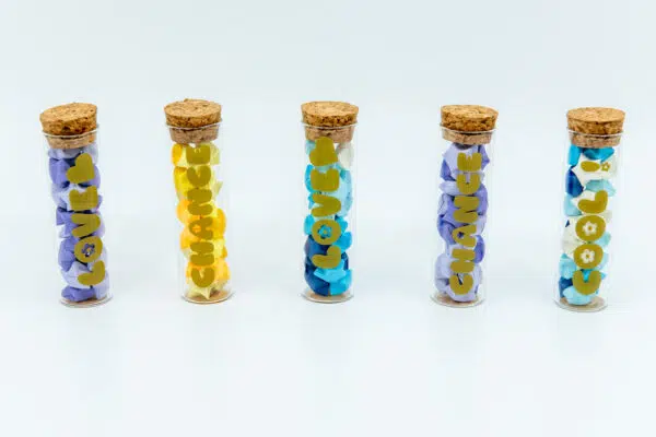 Lot de 5 fioles