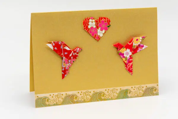 Carte rouge amour
