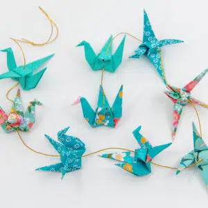 Guirlande turquoise