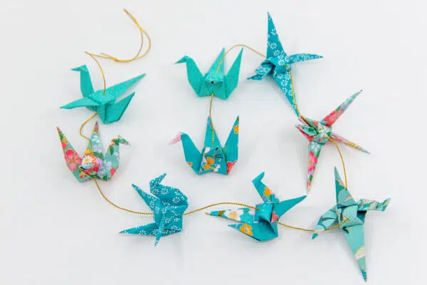 Guirlande turquoise