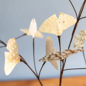 Bouquet « Ichō » doré – Image 3