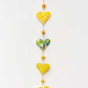 Guirlande de coeurs «  Dokidoki »