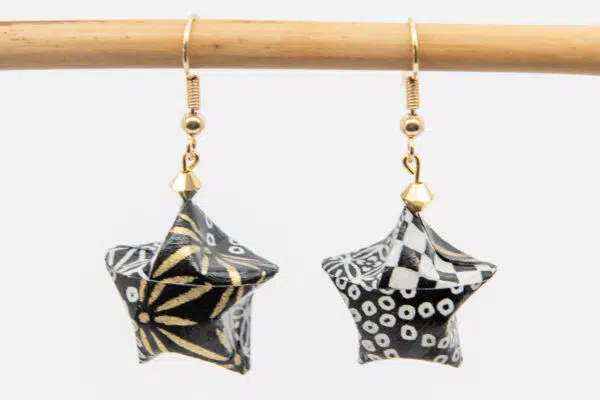 boucles d'oreilles "Nuit à Tokyo"