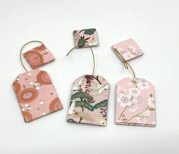 Sachets de thé rose