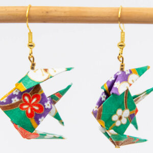 Boucles d’oreilles « Hanami à Ueno »