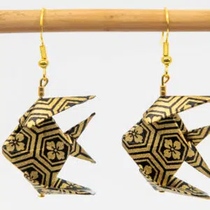 Boucles d’oreilles « lumière de Fuji »