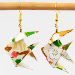 Boucles d’oreilles « un matin à Nagasaki »