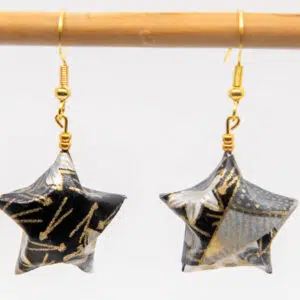 Boucles d’oreilles « nuit japonaise »