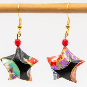 Boucles d’oreilles « étoiles du soir »